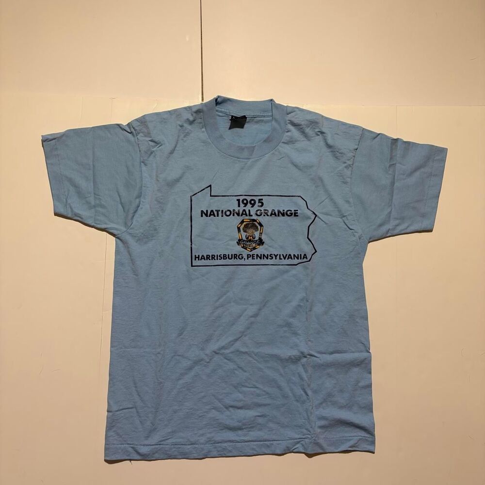 Screen-stars Men's Blue T-shirt